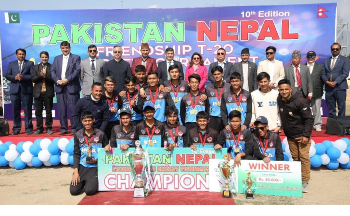 Embassy of Pakistan organizes closing ceremony of ‘10th Edition of Nepal-Pakistan Friendship T-20 Cricket Tournament 2025’